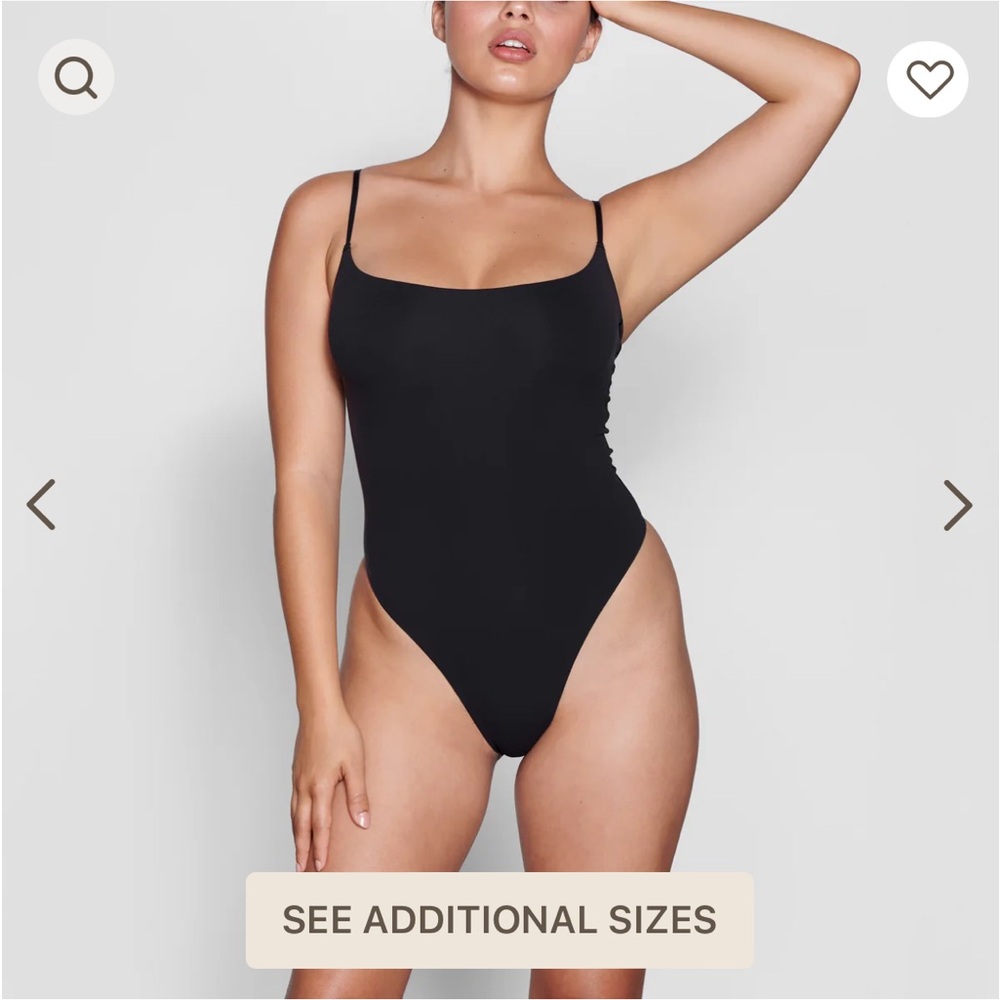 SKIMS FITS EVERYBODY CAMI BODYSUIT - L